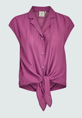 Peppercorn PCNaline Sleeveless Shirt 7002 Rosebud Pink PC7016