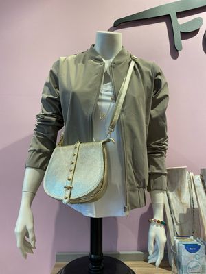 Mi Piace Bomber jackje Taupe MP 202463