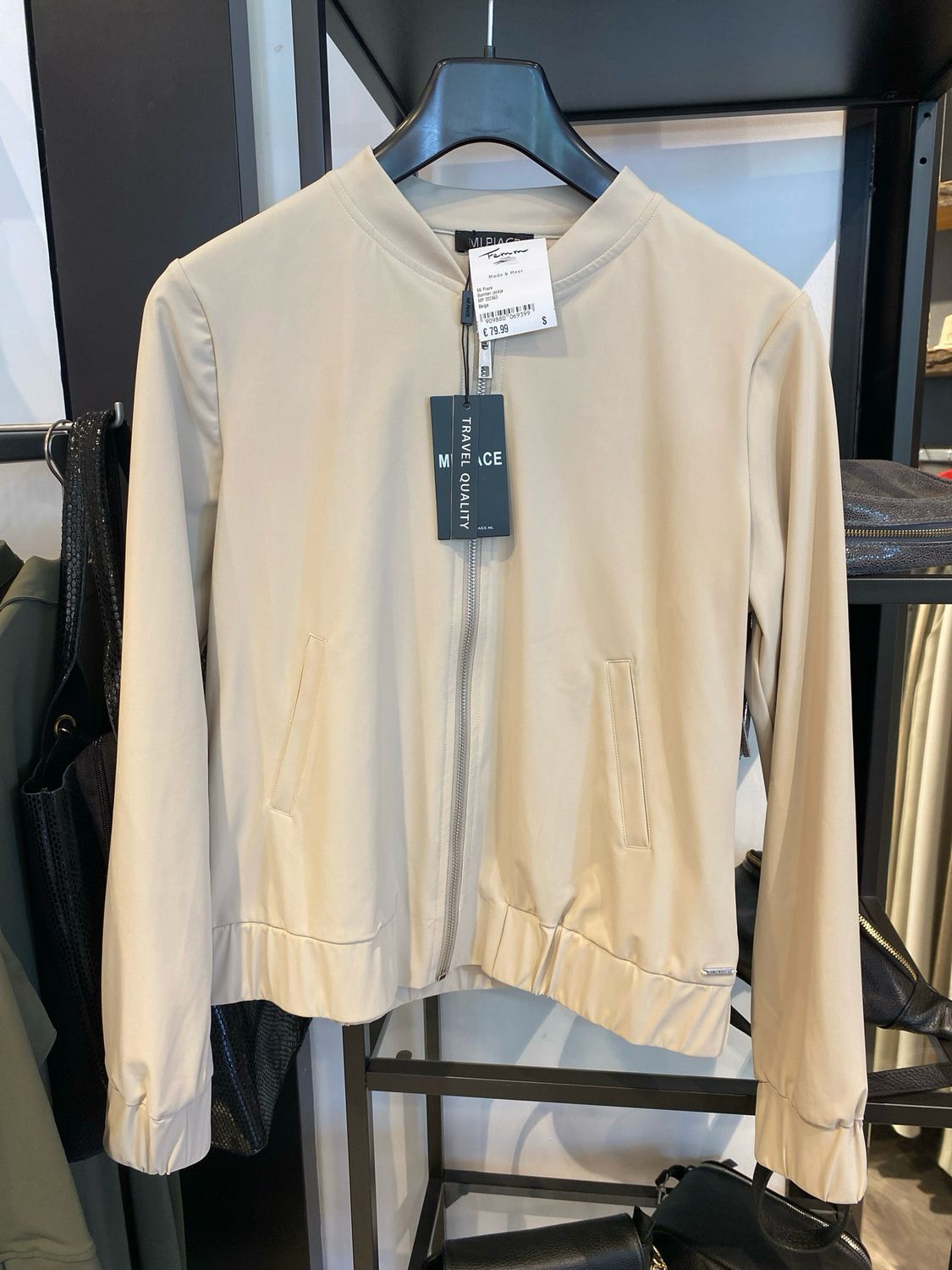 Mi Piace Bomber Beige MP202463