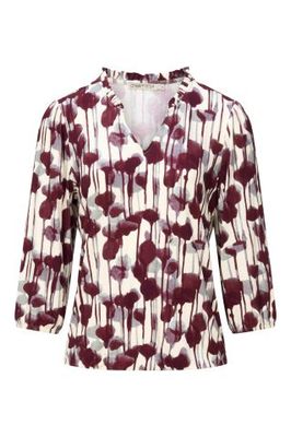 Dreamstar top DRIP PRINT Burgundy Mix W25 143 Gemma