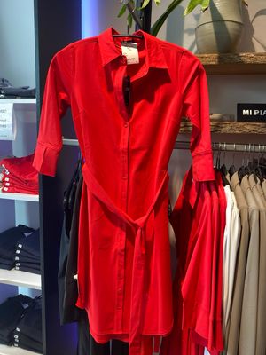 Mi Piace Jurk Red MP202092