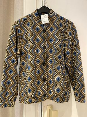 Leona Jasje dessin knoop lm Bleu Leona 253.19.02