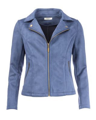 NED Yansel LS-RMJ Suedine Oceana Blue 25W1-U127-07