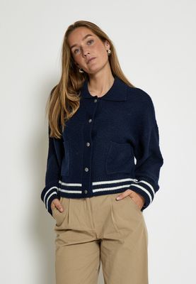 Peppercorn PCKamilla GRS Knit Jacket 5270 Black Iris PC8519