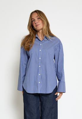 Peppercorn PCJunie Shirt 1037S Ensign Blue Stripe PC8451