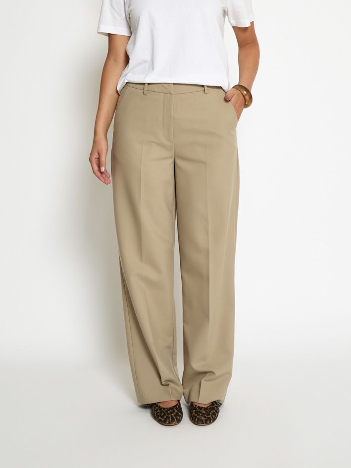 Peppercorn PCGina Straight Pant 4073 Kelp Sand PC8482