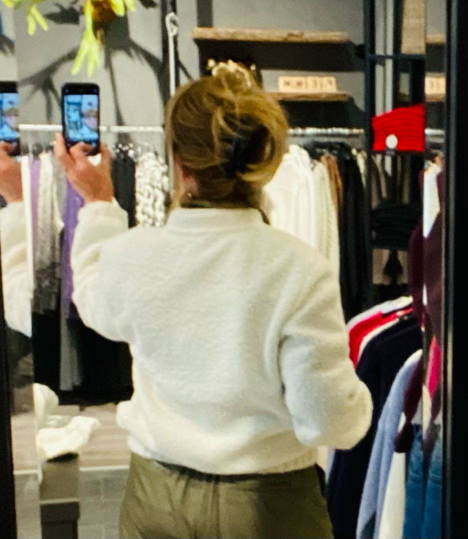 Leona Jasje uni knoop lm Ecru Leona 253.19.01