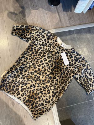 P.L.C. Lucati Jeans 2L786 Leopard fluffy shirt Rust Femm Baxter