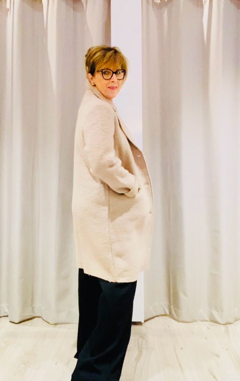 Cream CRCazey Long Jacket Cobblestone 10614022