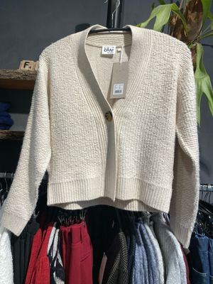 Blue Seven vest boucle , V-hals KIESEL 248110-00