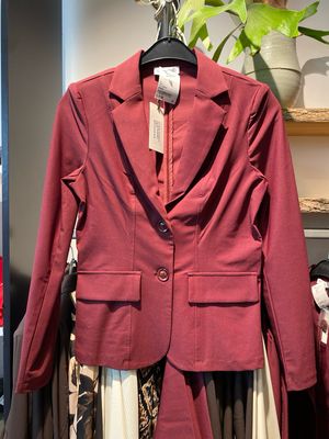 Fiori Blazer uni Burgundy Fiori K20200107