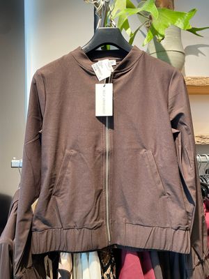 Fiori Bomber rits Espresso Fiori K20200106