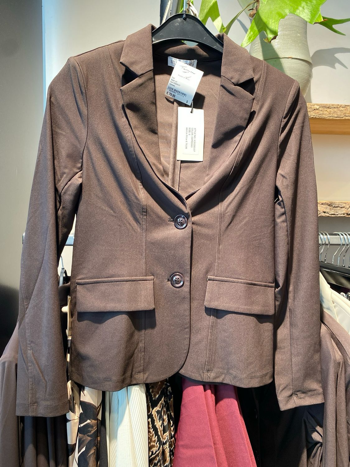 Fiori Blazer uni Espresso Fiori K20200107