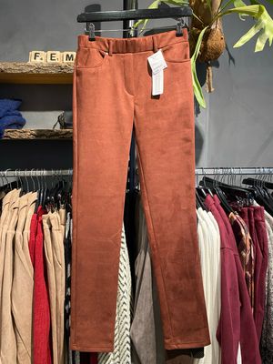 Rene Freres scuba suede Rust Freres Ellie 560-241