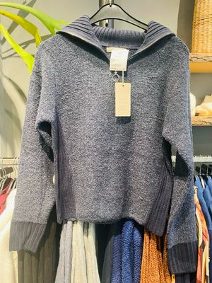 Soultouch Schipperstrui lm rits navy Soul Sami