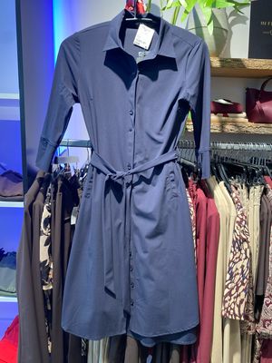 Mi Piace Jurk Dark Blue MP202092 Mi Piace Jurk Dark Blue MP202092