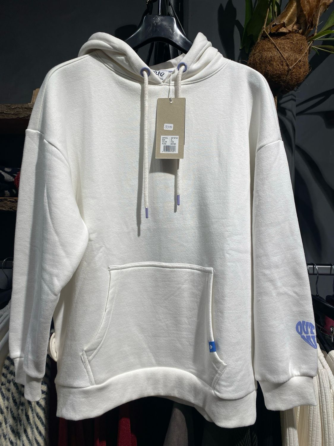 Blue Seven Da Sweatshirt, Kapuze OFFWHITE 237197-00