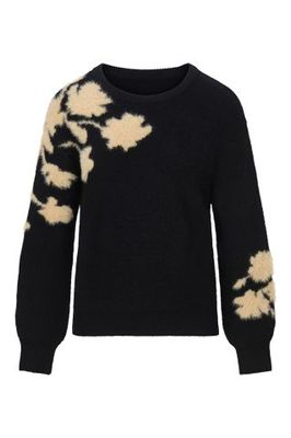 Dreamstar trui BLOEM FLATKNIT Zwart W25 248 Mulan Dreamstar trui BLOEM FLATKNIT Zwart W25 248 Mulan