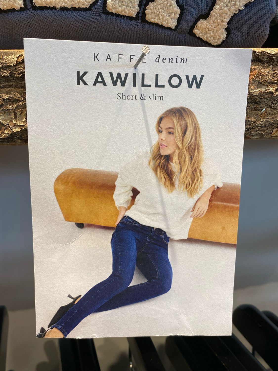 Kaffe KAwillow HW Slim Fit Jeans Dark Blue Denim 10510714