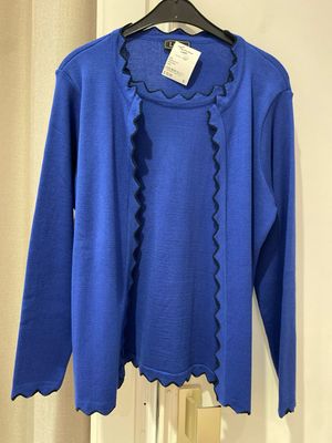 Leona twinset pull uni cobalt Leona Bauke