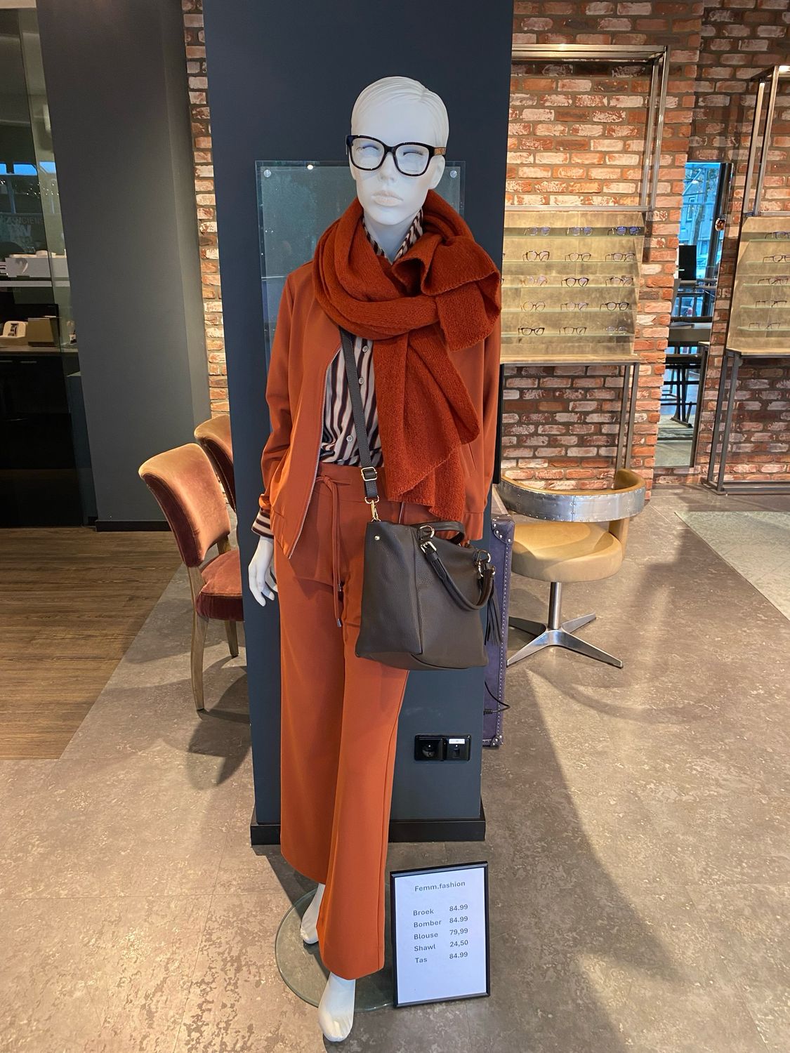 Mi Piace Bomber bonded 463 Rust Mi Piace MP202636