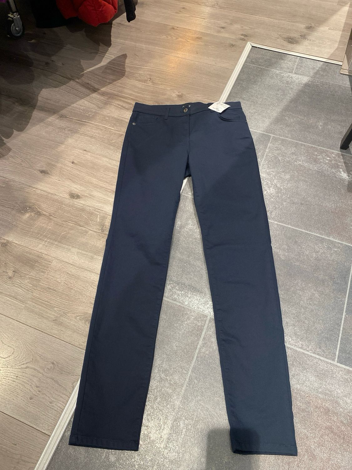 Gafair Stretch/Katoen Marine Serva Broek Uni