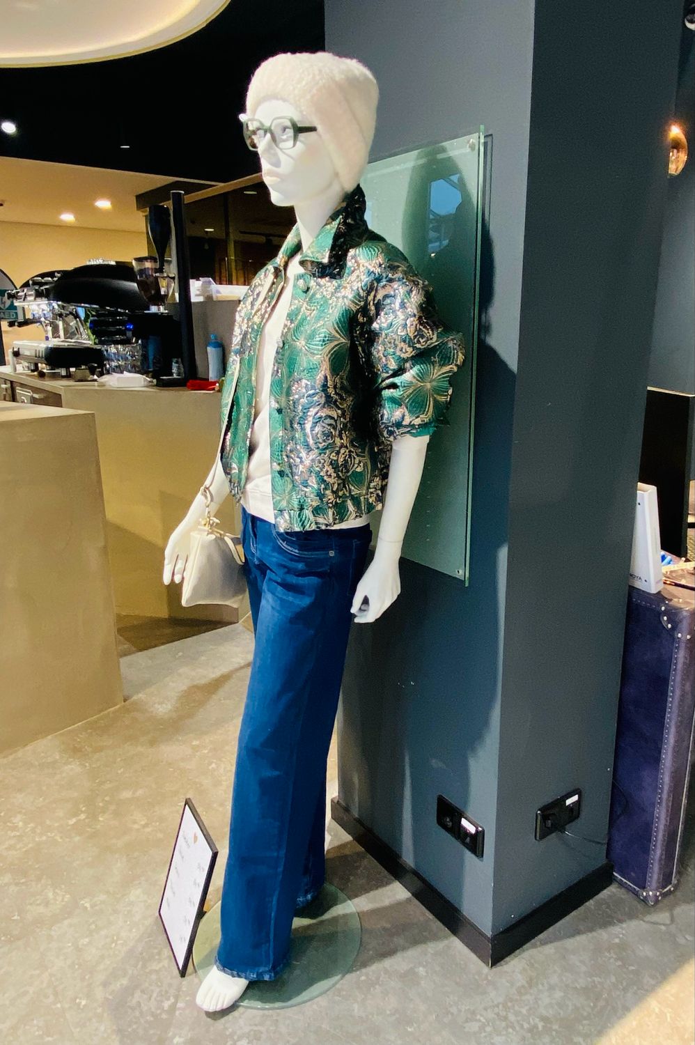 Mi Piace Jack fancy jacquard Petrol green Mi Piace MP202783