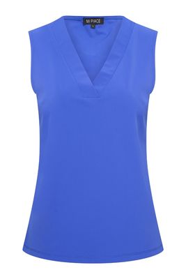 Mi Piace Top Mouwloos Kobalt MP202425 Mi Piace Top Mouwloos Kobalt MP202425