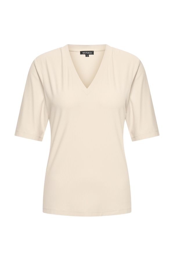 Mi Piace Shirt V-h ribbel Kit Mi Piace MP 202644