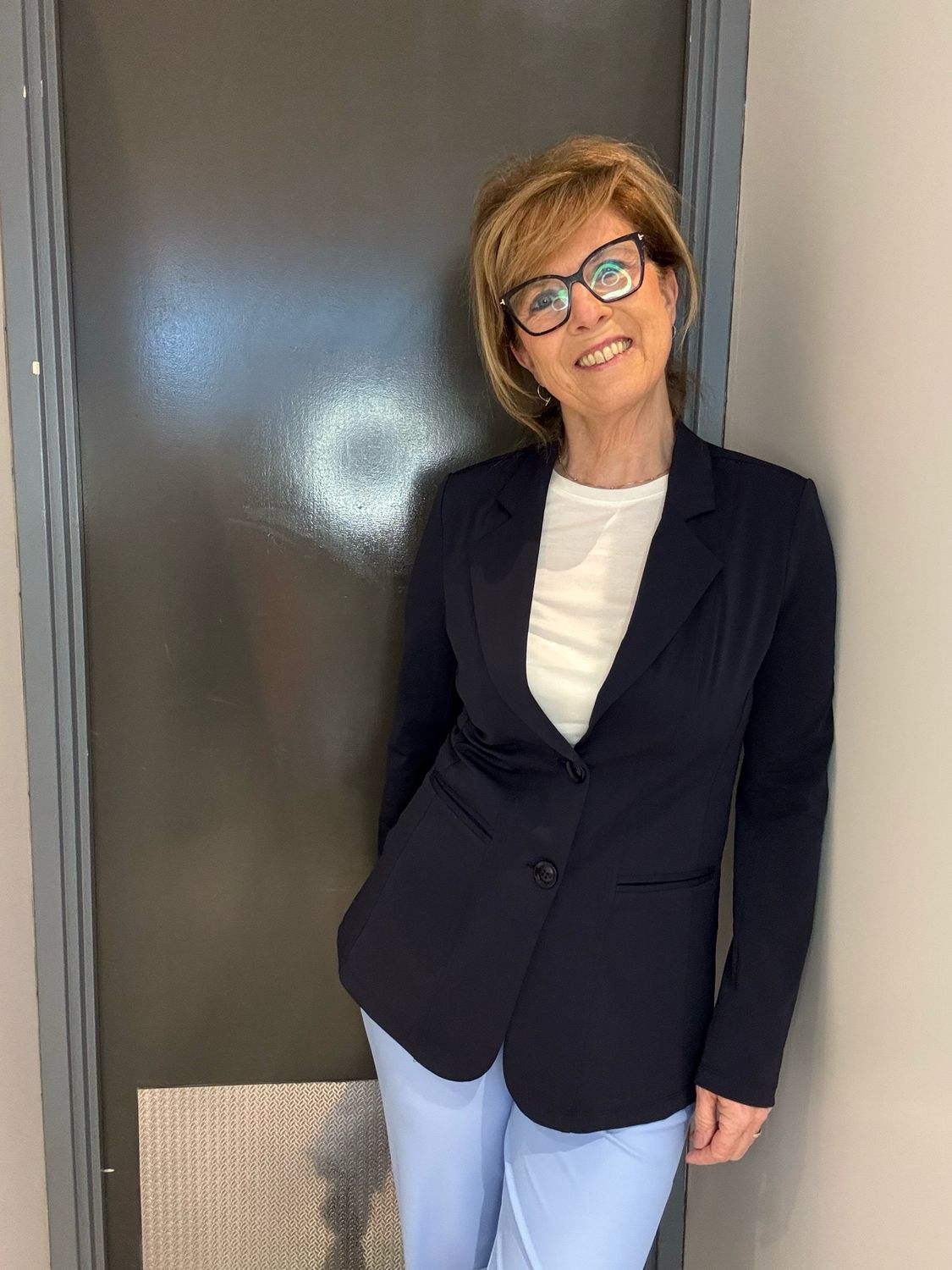 Mi Piace Blazer Dark Blue MP202102