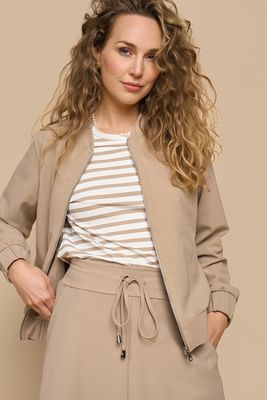 Mi Piace Bomber bonded 463 Latte Mi Piace MP202636 Mi Piace Bomber bonded 463 Latte Mi Piace MP202636