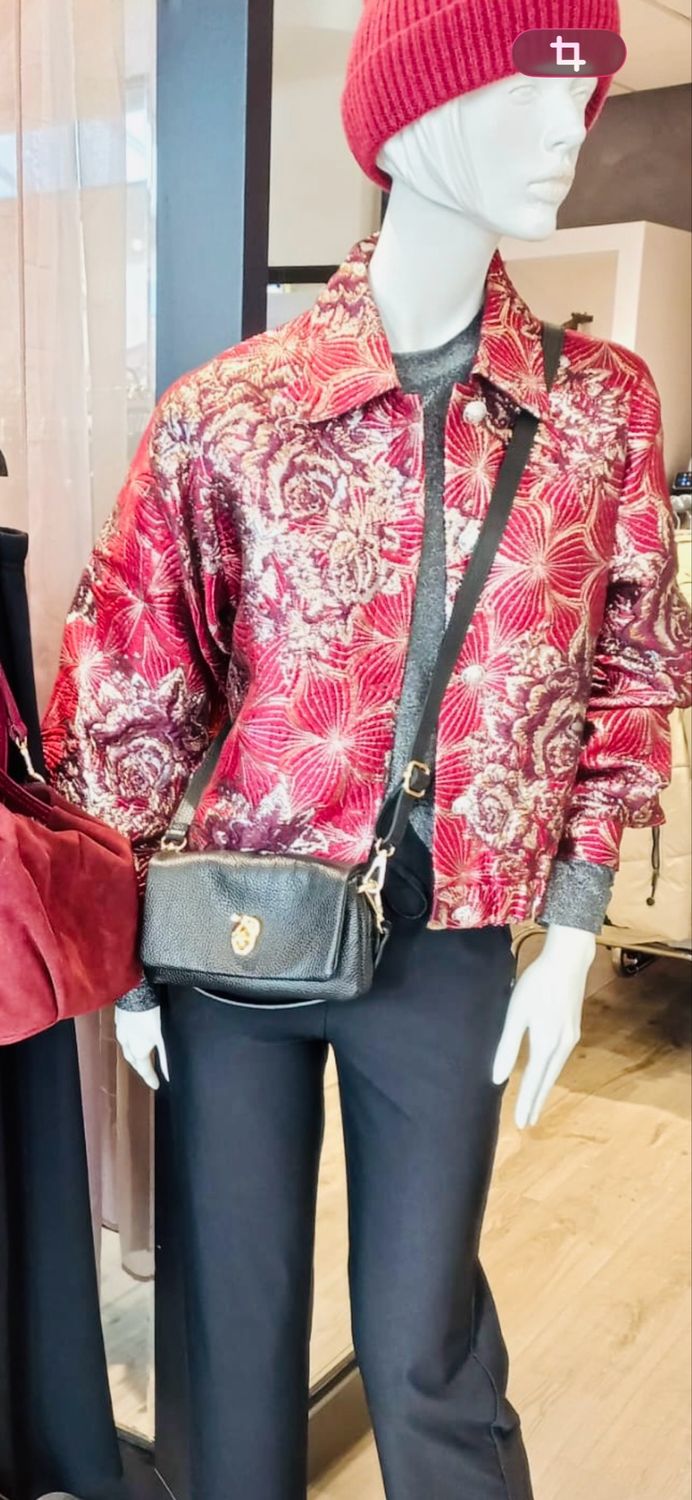 Mi Piace Jack fancy jacquard Burgundy Mi Piace MP202783