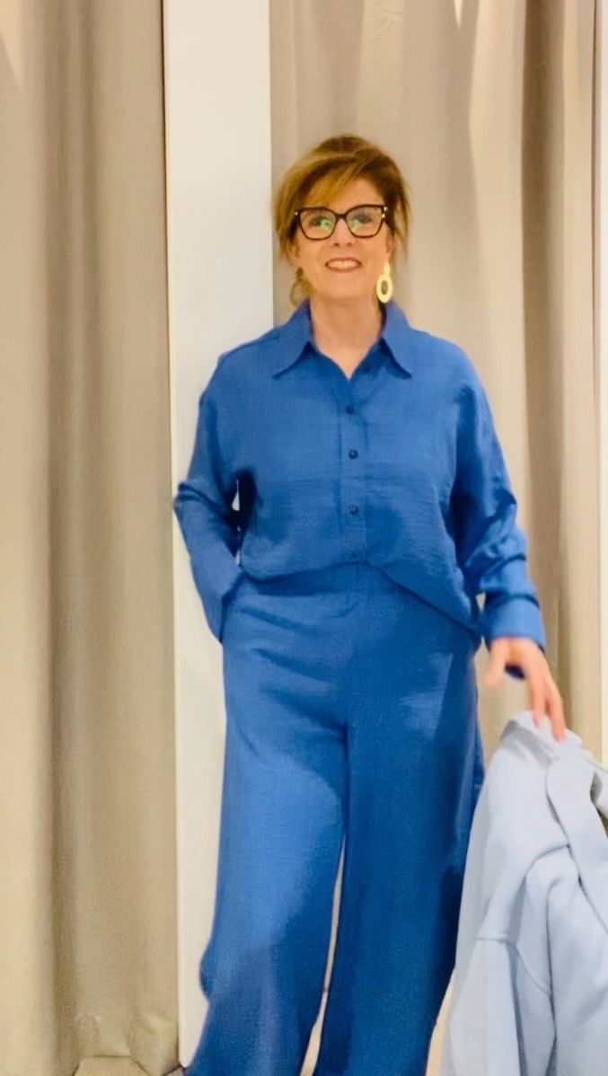 Peppercorn PCGaby Pant 1211M Amparo Blue Mel. PC8223