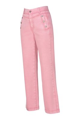 Dreamstar broek wijd COTTON STRETCH Pink Z26 103 Carosa Dreamstar broek wijd COTTON STRETCH Pink Z26 103 Carosa