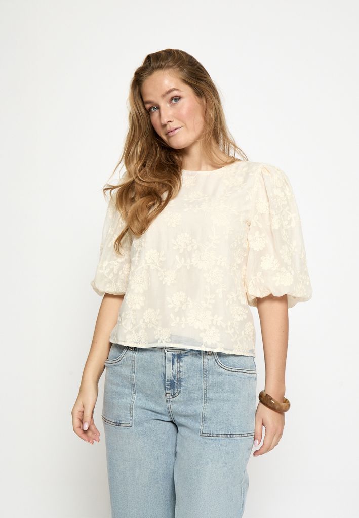 Peppercorn PCNomara Blouse 0202 Whitecap Creme PC8765
