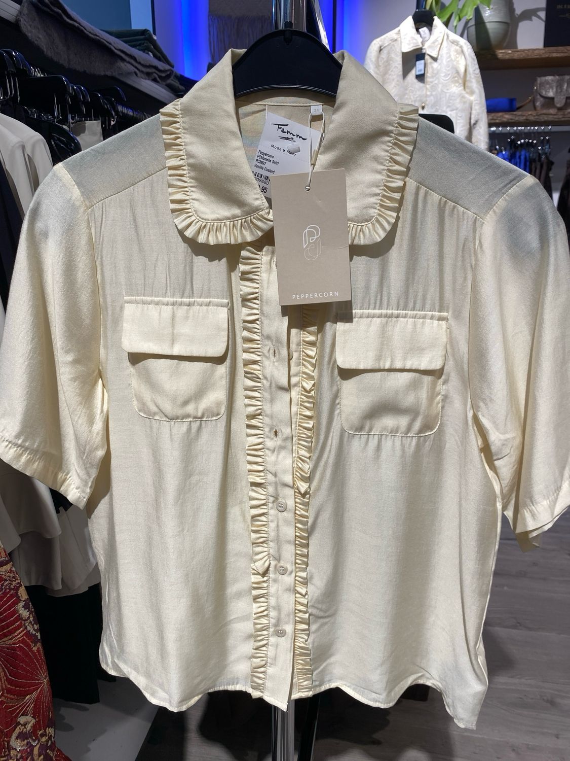 Peppercorn PCManelle Shirt Vanilla Custard PC8697