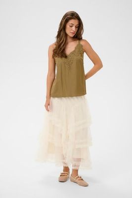 Cream CRAnna Top Gothic Olive 10611224 Cream CRAnna Top Gothic Olive 10611224