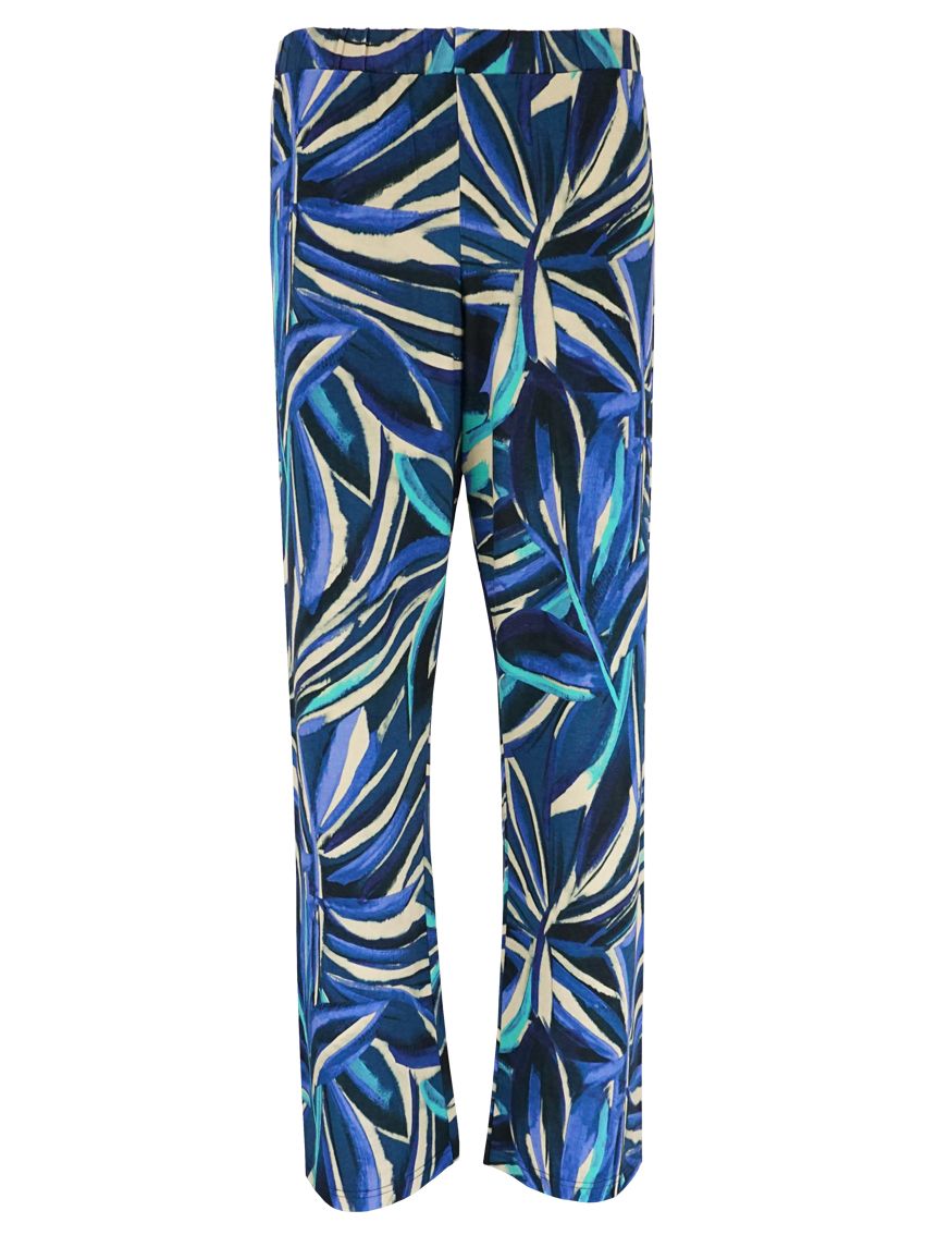Leona Broek print lang Indigo Leona 261.37.17