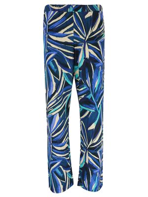 Leona Broek print lang Indigo Leona 261.37.17 Leona Broek print lang Indigo Leona 261.37.17