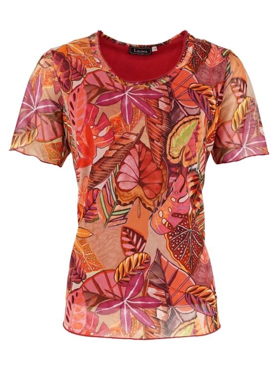 Leona Shirt mash rh km Coraal Leona 261.37.03