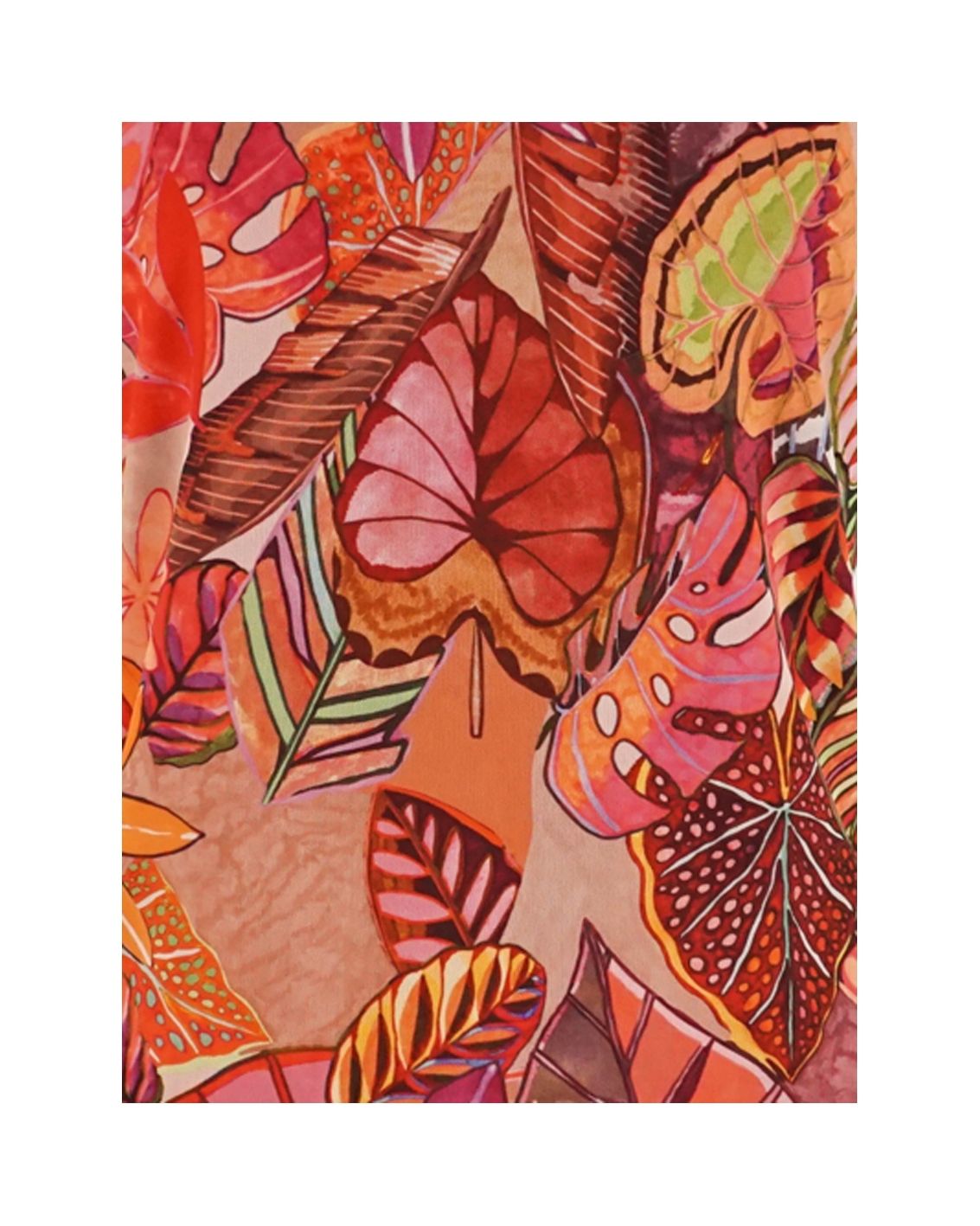 Leona Rok print mash Coraal Leona 261.37.06