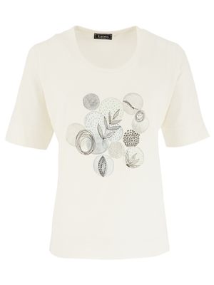 Leona Shirt uni RH km Ecru Leona 261.37.22 Leona Shirt uni RH km Ecru Leona 261.37.22