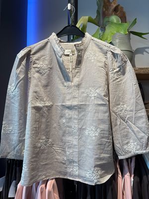 Cream CRKorey Blouse Brown, White Stripe 10614966 Cream CRKorey Blouse Brown, White Stripe 10614966