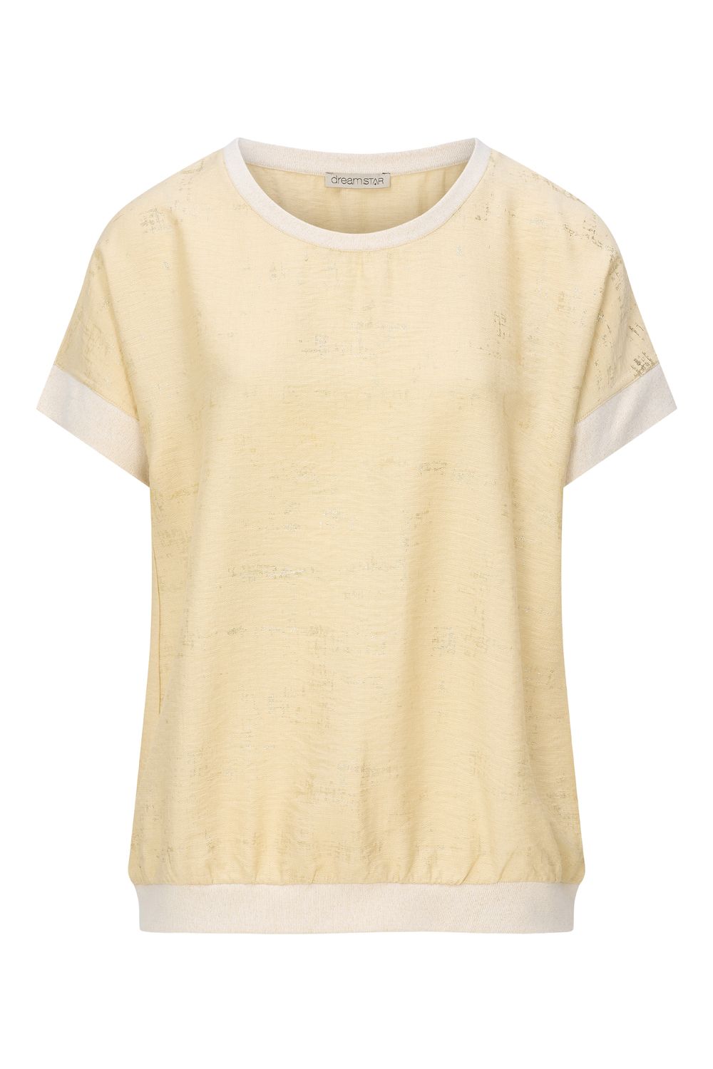 Dreamstar top COTTON FOIL Beige Z26 140 Flo