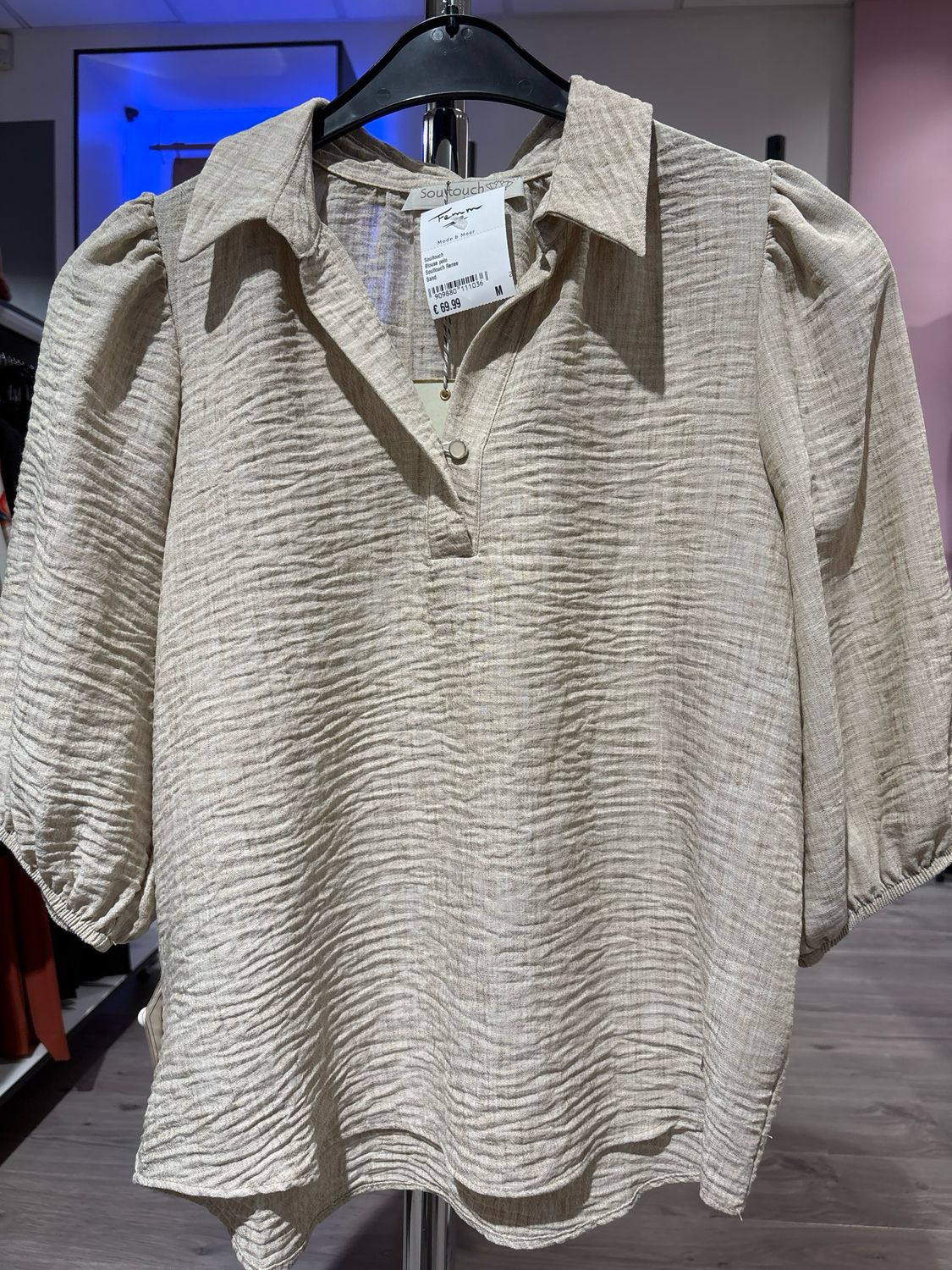 Soultouch Blouse polo Sand Soultouch Renee