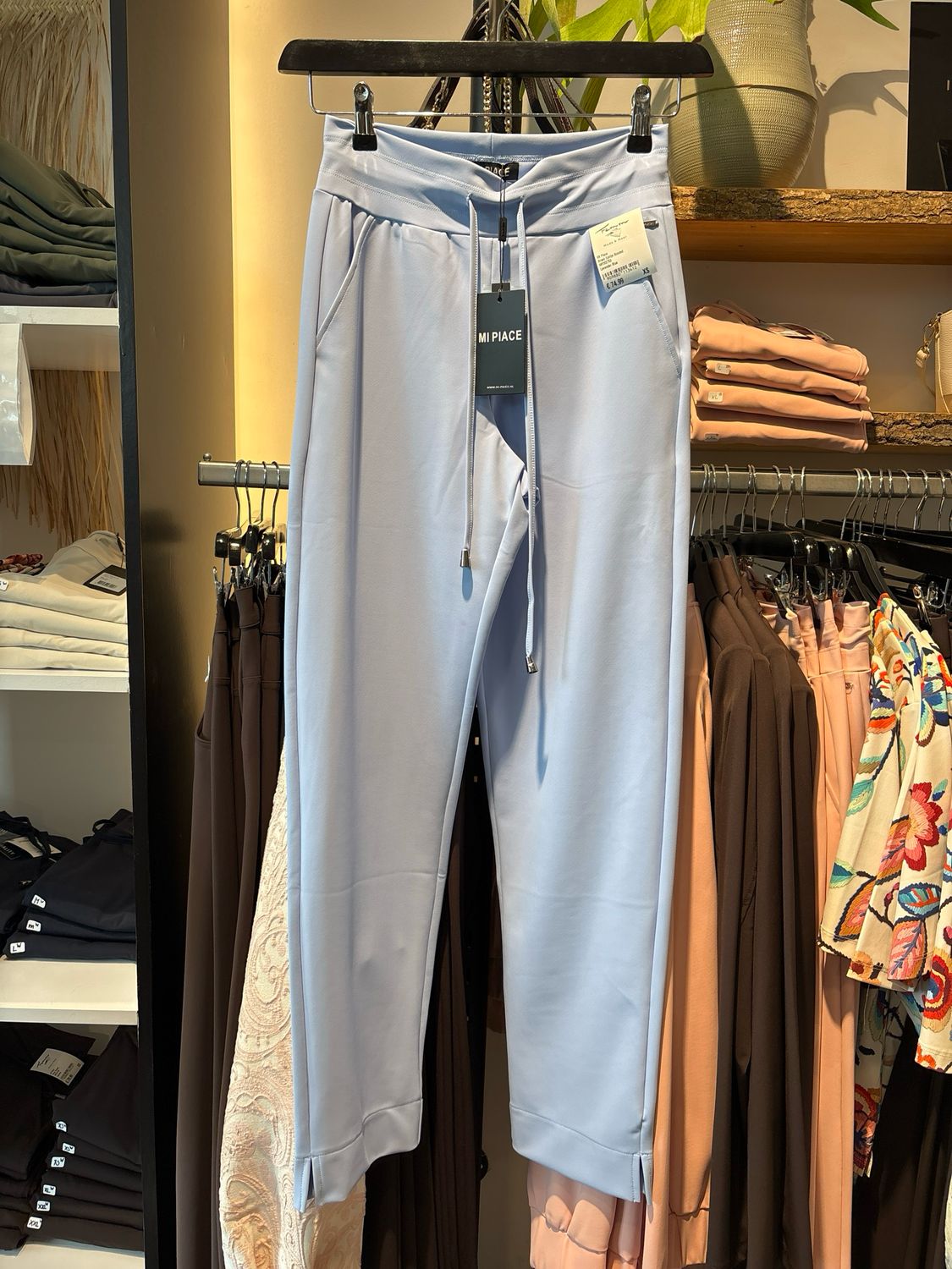 Mi Piace Broek Splitje Bonded Lavender Blue MP202753