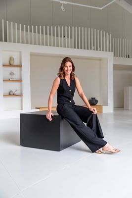 NED Raia SL Twill Linnenlook Black 26S-U436-03 Seasonable NED Raia SL Twill Linnenlook Black 26S-U436-03 Seasonable