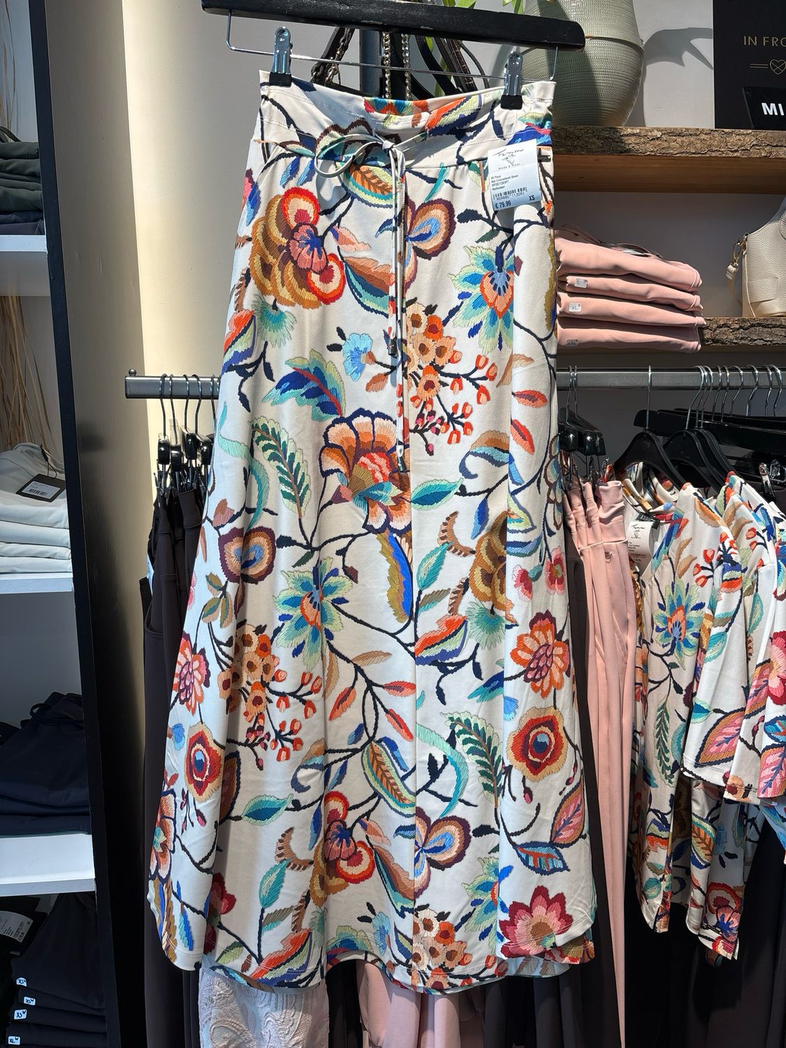 Mi Piace Rok Embroidered Bloom Multicolour MP202123EBPT