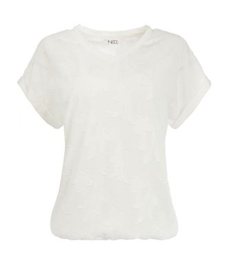 NED Bueno SS Woven Jacquard Ecru 26S-U414-01 Seasonable NED Bueno SS Woven Jacquard Ecru 26S-U414-01 Seasonable