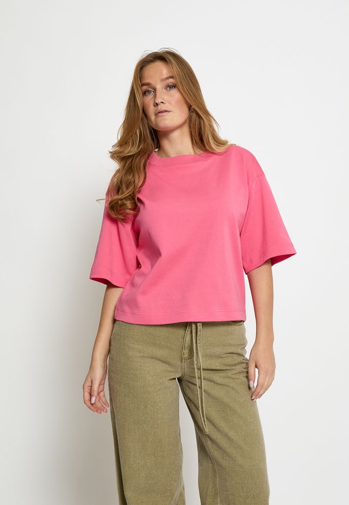 Peppercorn PCFiola GOTS T-shirt 6013 Pink Lemonade PC8144